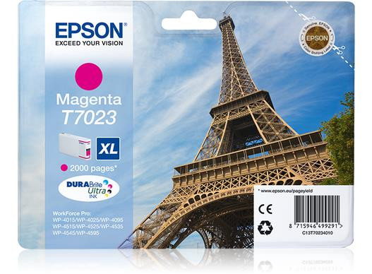 Original Epson T7023XL Tinte C13T70234010 magenta 21ml