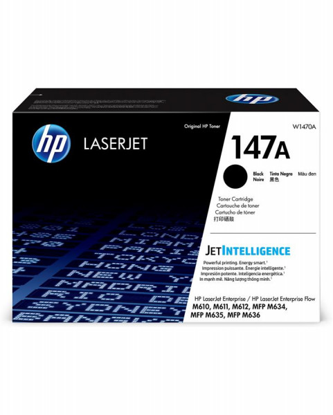 Original HP W1470A Toner 147A schwarz