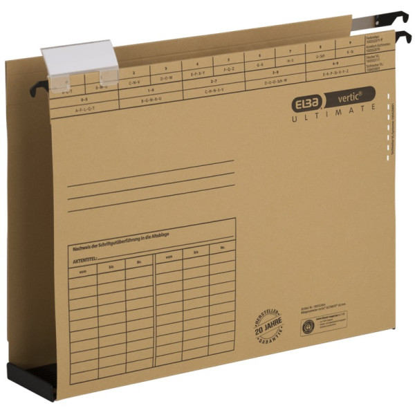 25 ELBA Hängesammler vertic ULTIMATE 100552064 naturbraun Bodenbreite 60 mm