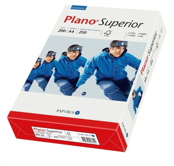 Kopierpapier Plano® Superior DIN A4 weiß 200 g/qm 250 Blatt
