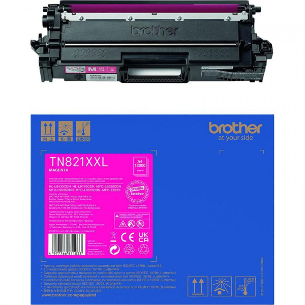 Original Brother TN-821XXLM Toner magenta