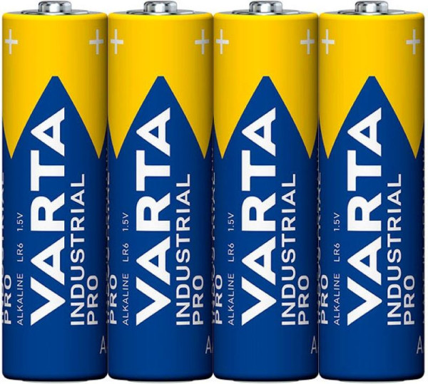 4 VARTA Batterien INDUSTRIAL PRO Micro AAA 1,5 V