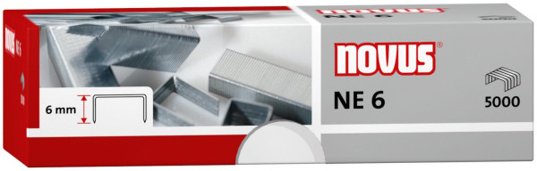 5000 novus Heftklammern NE 6 für Elektroheftgeräte