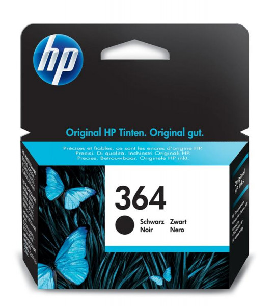 Original HP 364 Tinte CB316EE schwarz