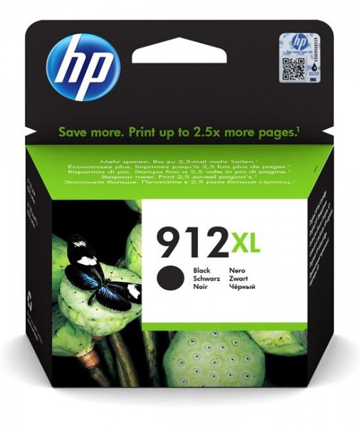 Original HP 912XL Tinte 3YL84AE schwarz, 21,7ml