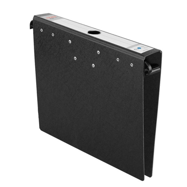 Hängeordner herlitz maX.file A4 Hartpappe 5 cm schmal schwarz