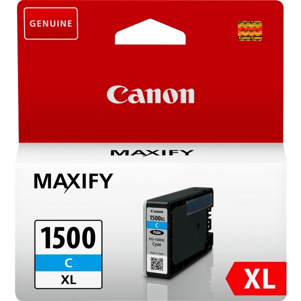 Original Canon PGI-1500XL Tinte 9182B001 cyan