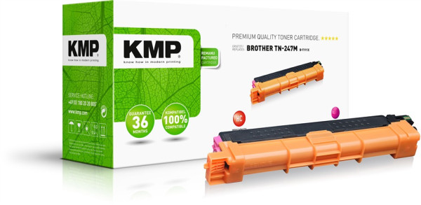 KMP Toner B-T111X magenta ersetzt Brother TN-247M