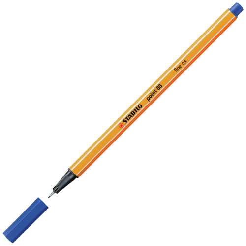 Fineliner STABILO® point 88®, 0,4 mm, blau