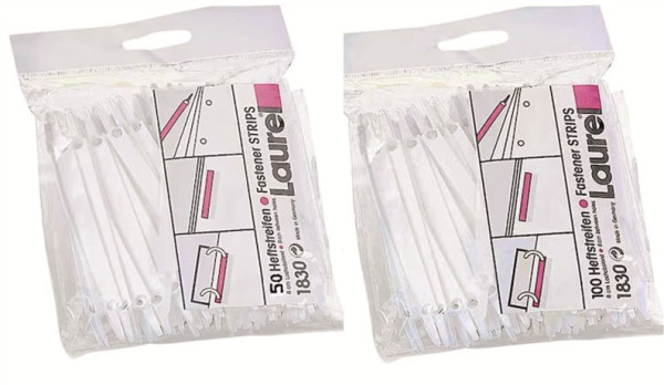 Laurel Heftstreifen 1830 Polypropylen (PP) weiß