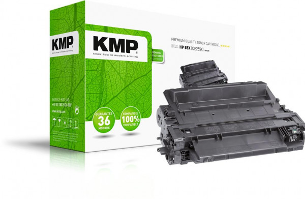 KMP Toner H-T231 schwarz ersetzt HP CE255X (55X)