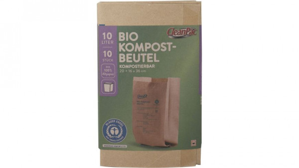 10 CleanPac Bio-Müllbeutel 10 l