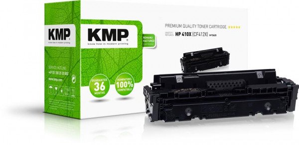 KMP Toner H-T242 gelb ersetzt HP CF412X