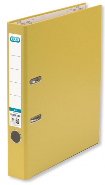 Ordner ELBA smart Pro, PP/Papier, A4, 5,0 cm, gelb