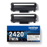 Original Brother TN-2420TWIN Toner schwarz, 2er-Set Original Brother TN-2420TWIN Toner schwarz, 2er-Set
