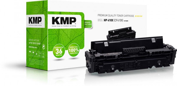 KMP Toner H-T239X schwarz ersetzt HP CF410X