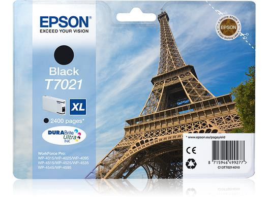 Original Epson T7021XL Tinte C13T70214010 schwarz 45ml