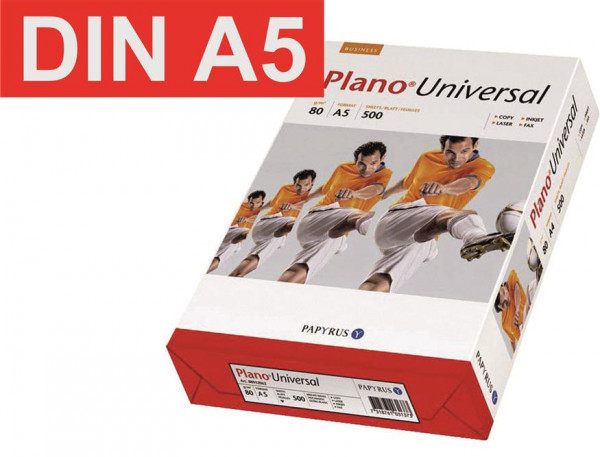 Kopierpapier Plano Universal DIN A5 80g reinweiß