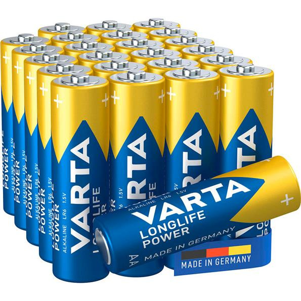 24 VARTA Batterien LONGLIFE POWER Mignon AA 1,5 V