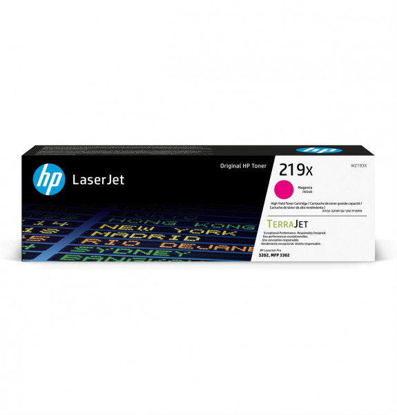 Original HP W2193X Toner 219X magenta