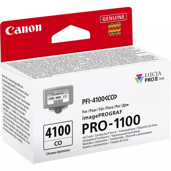 Original Canon PFI-4100CO Tinte 6787C001 chroma optimizer 80ml