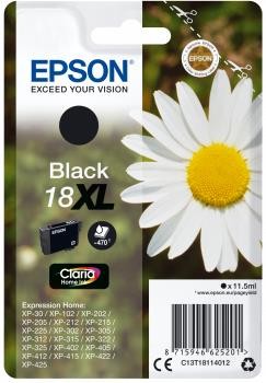 Original Epson C13T18114012 Tinte 18XL schwarz