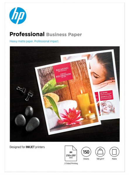 HP Fotopapier 7MV79A Professional DIN A4 matt 180 g/m², 150 Blatt