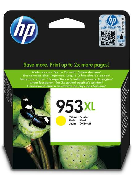 Original HP 953XL Tinte F6U18AE gelb, 20ml