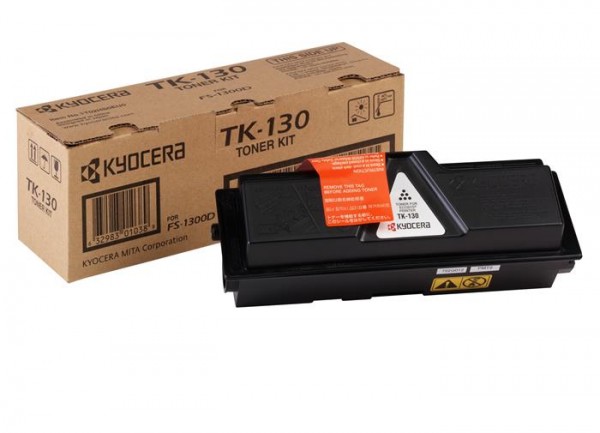 Original Kyocera TK-130 / 1T02HS0EU0 Toner schwarz