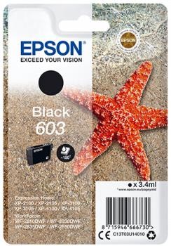Original Epson C13T03U14010 Tinte 603 schwarz
