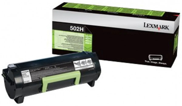 Original Lexmark 50F2H00 Toner 502H schwarz