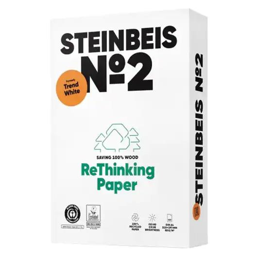 Kopierpapier STEINBEIS No2 Recycling DIN A4 80g weiß