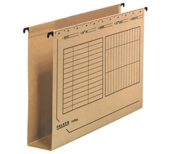 25 FALKEN Hängesammler UniReg 11288149F braun, Bodenbreite: 60 mm
