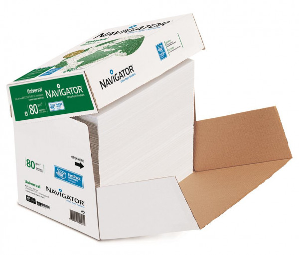 Kopierpapier Navigator Universal A4 weiß 80g 2500 Blatt