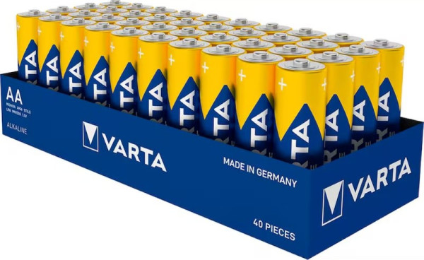 40 VARTA Batterien LONGLIFE POWER Mignon AA 1,5 V