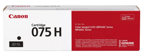 Original Canon 075 H Toner 6369C002 schwarz