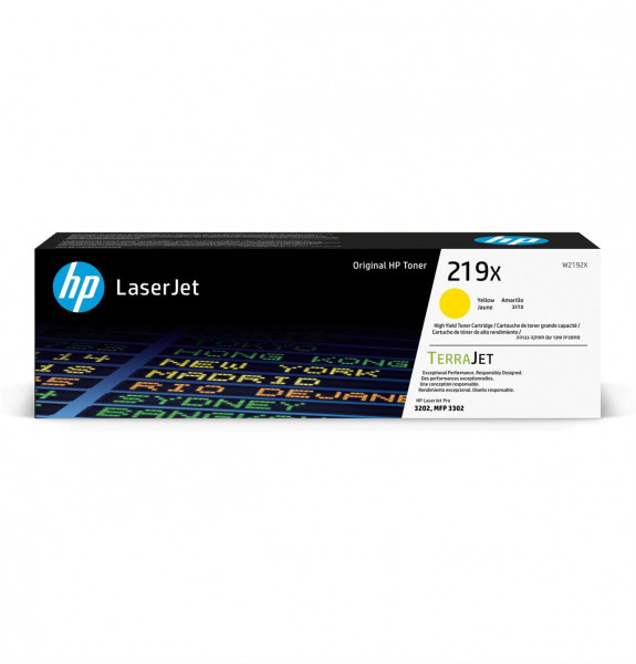 Original HP W2192X Toner 219X gelb