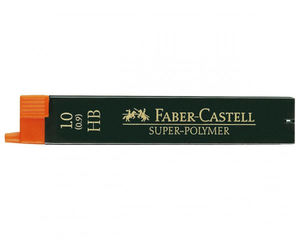 12 FABER-CASTELL Feinminen HB 1,00 mm schwarz