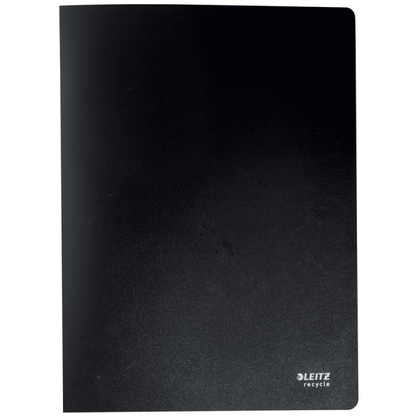 LEITZ Sichtbuch Recyle 4676 A4 schwarz 20 Hüllen
