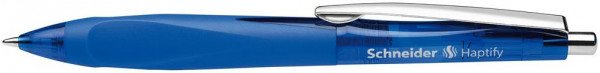Schneider Kugelschreiber Haptify blau
