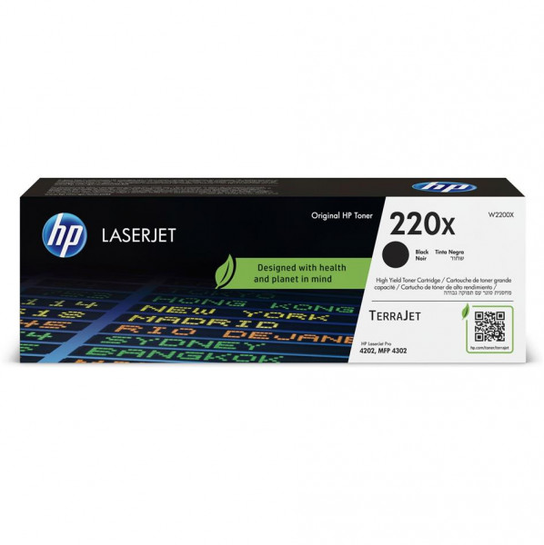 Original HP W2200X Toner 220X schwarz