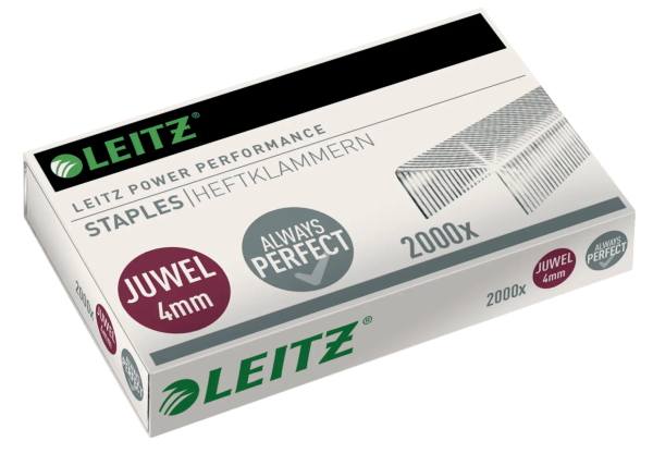 2000 LEITZ Heftklammern 5640, Juwel 4 mm