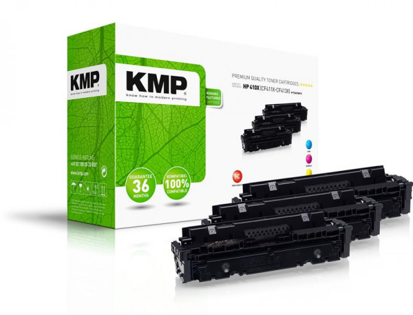 KMP Toner H-T242XCMY ersetzt HP CF252XM C/M/Y
