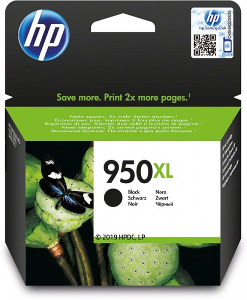 Original HP 950XL Tintenpatrone CN045AE schwarz