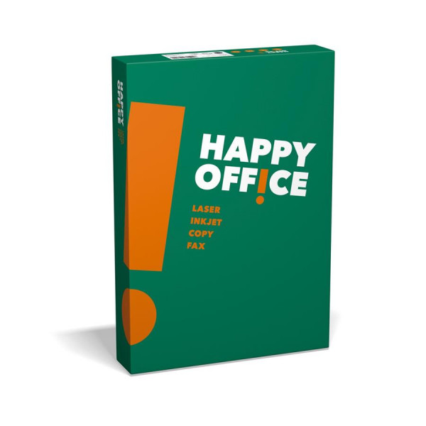 Kopierpapier Happy Office DIN A4 weiß 80g 500 Blatt