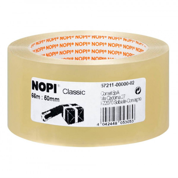 NOPI Packband Classic transparent 50 mm x 60 m