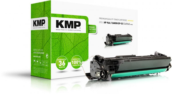 KMP Toner H-T32 schwarz ersetzt HP C4096A (96A)
