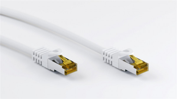 goobay Netzwerkkabel RJ-45 weiß 3 m