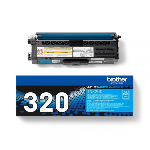 Original Brother TN-320C Toner cyan