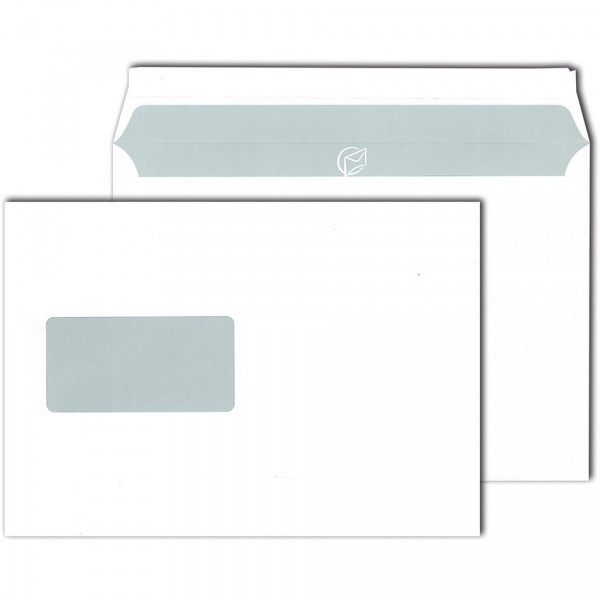500 MAILmedia® Briefumschläge DIN C5 mit Fenster
